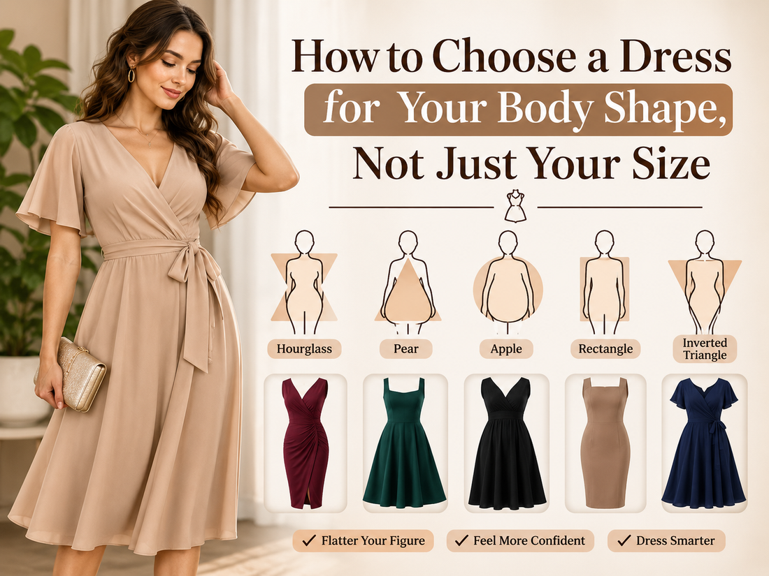 How to Choose a Dress for Your Body Shape, Not Just Your Size