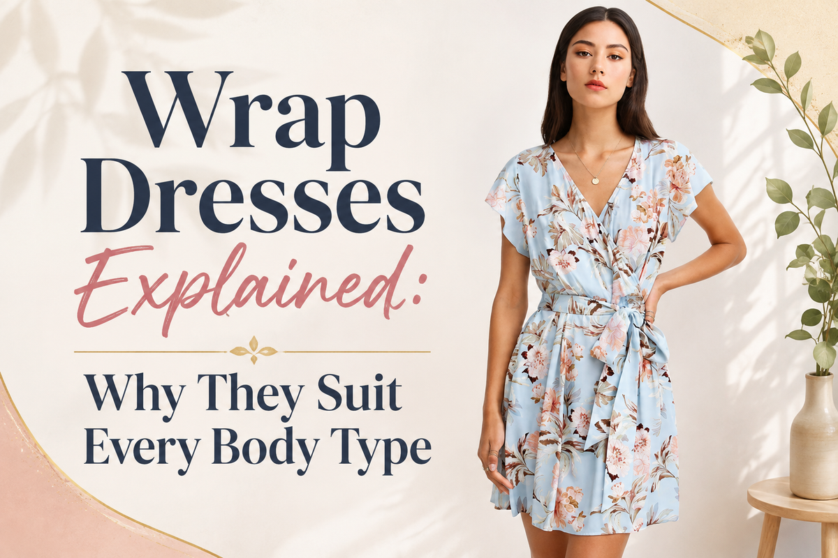Wrap Dresses Explained: Why They Suit Almost Every Body Type