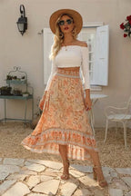 Sophie - Midi Skirt Wild Rose Pink Style
