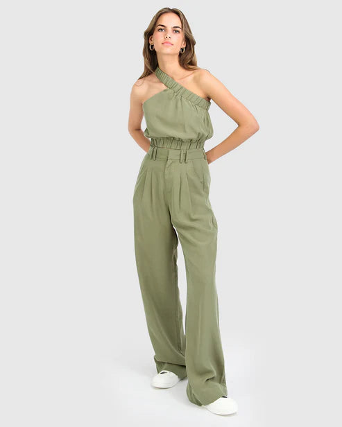 Isla - Wide Leg Womens Relaxed Everyday Pants