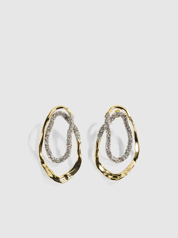 Davina - Vintage Relic Statement Earrings