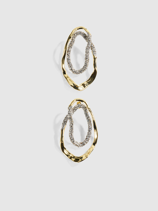 Davina - Vintage Relic Statement Earrings