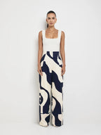 Willow - Ripple Wide Leg Women’s Trousers