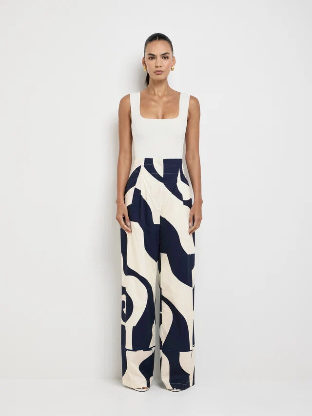 Willow - Ripple Wide Leg Women’s Trousers