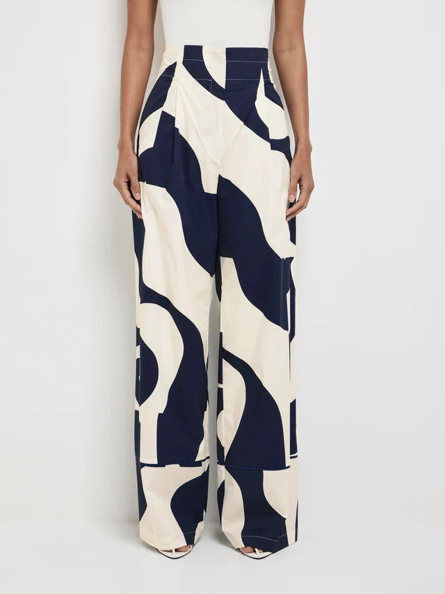 Willow - Ripple Wide Leg Women’s Trousers