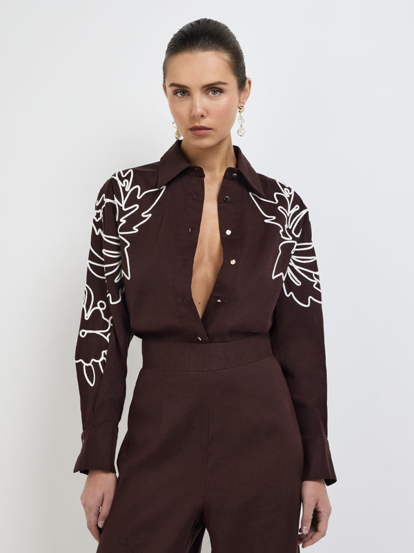 Daisy - Relaxed Fit Button Up Shirt