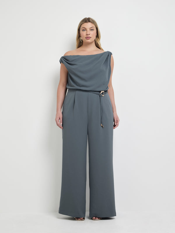 Corinne - Tailored Wide Leg Jumpsuit