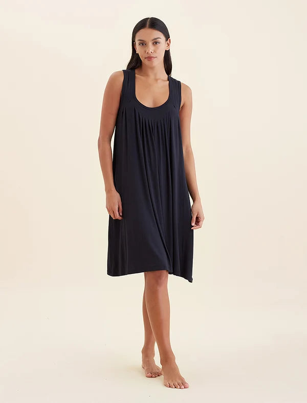 Ella - Soft Pleated Front Women’s Night Dress