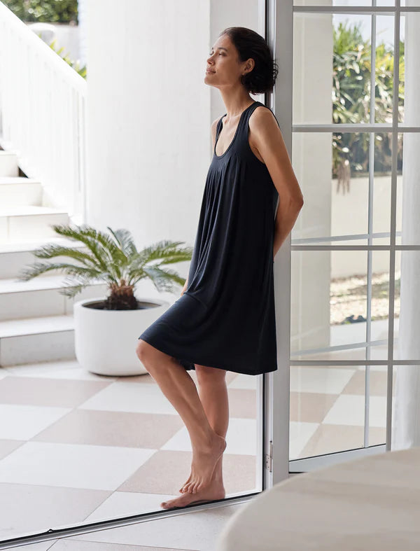 Ella - Soft Pleated Front Women’s Night Dress