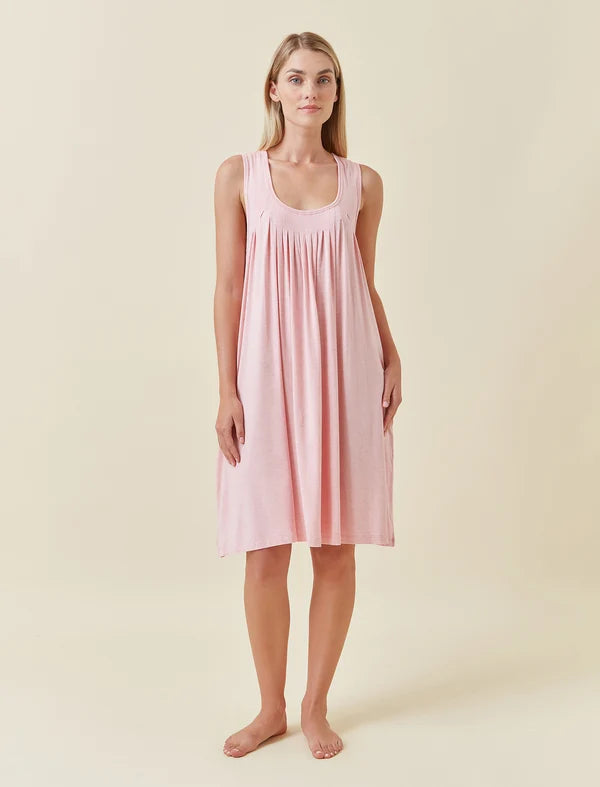 Ella - Soft Pleated Front Women’s Night Dress