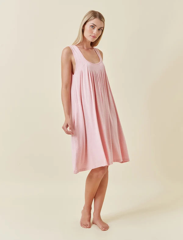 Ella - Soft Pleated Front Women’s Night Dress