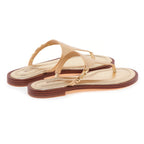 Layla - Womens Flat Thong Sandal Everyday Comfort Style