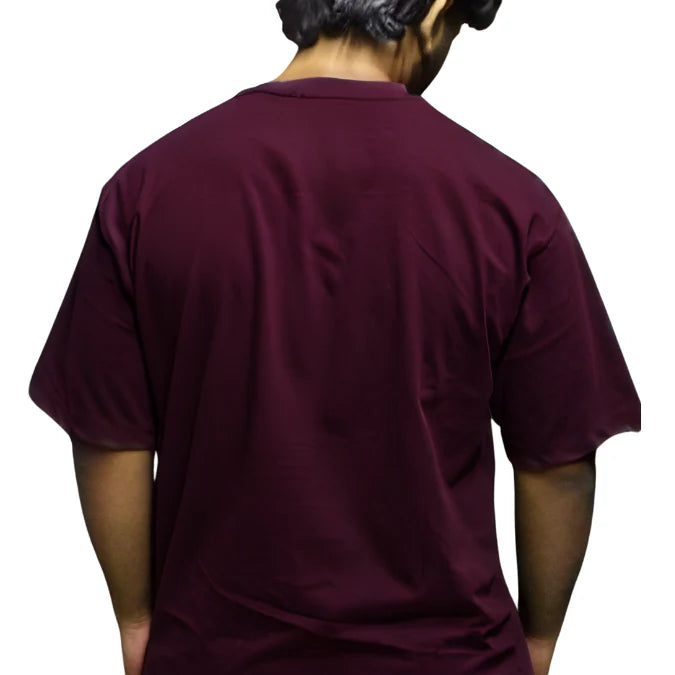 Mubafit - Essential Drop Shoulder T Shirt Oversized
