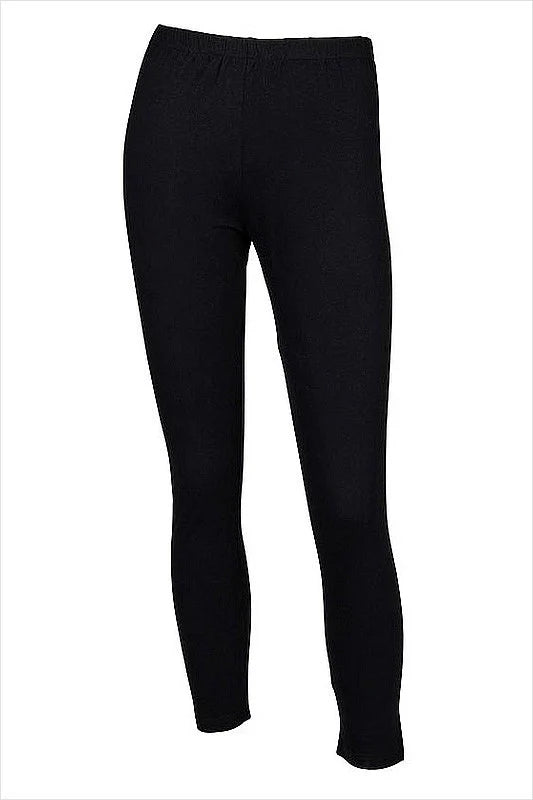 Emily - Charcoal Grey Full Length Leggings Women