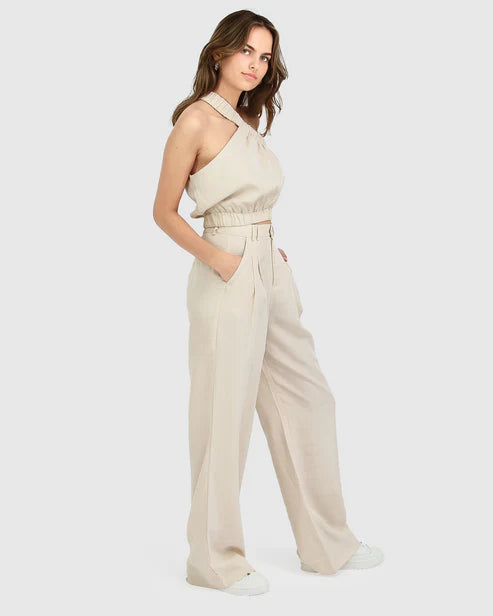Isla - Wide Leg Womens Relaxed Everyday Pants