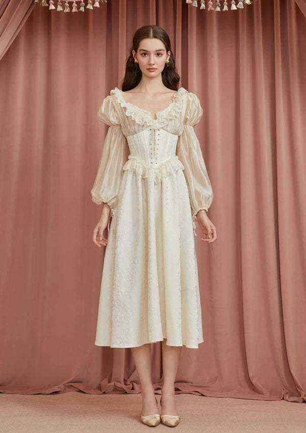 Chelsea - Psyche Elegant Corset Dress for Women