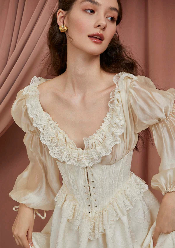 Chelsea - Psyche Elegant Corset Dress for Women