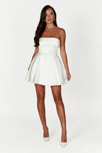 Casey - White Chic Mini Dress
