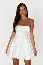 Casey - White Chic Mini Dress