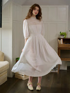 Monique - Emerald Green Womens Elegant Casual Dress