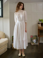 Monique - Emerald Green Womens Elegant Casual Dress
