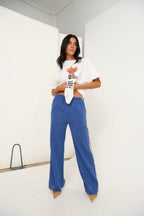 Adina - Maddie Wine Red Pants for Women