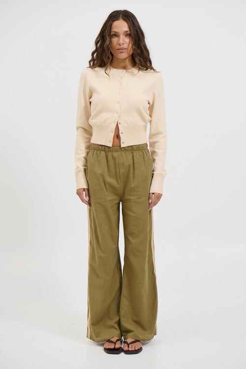 Adina - Maddie Wine Red Pants for Women
