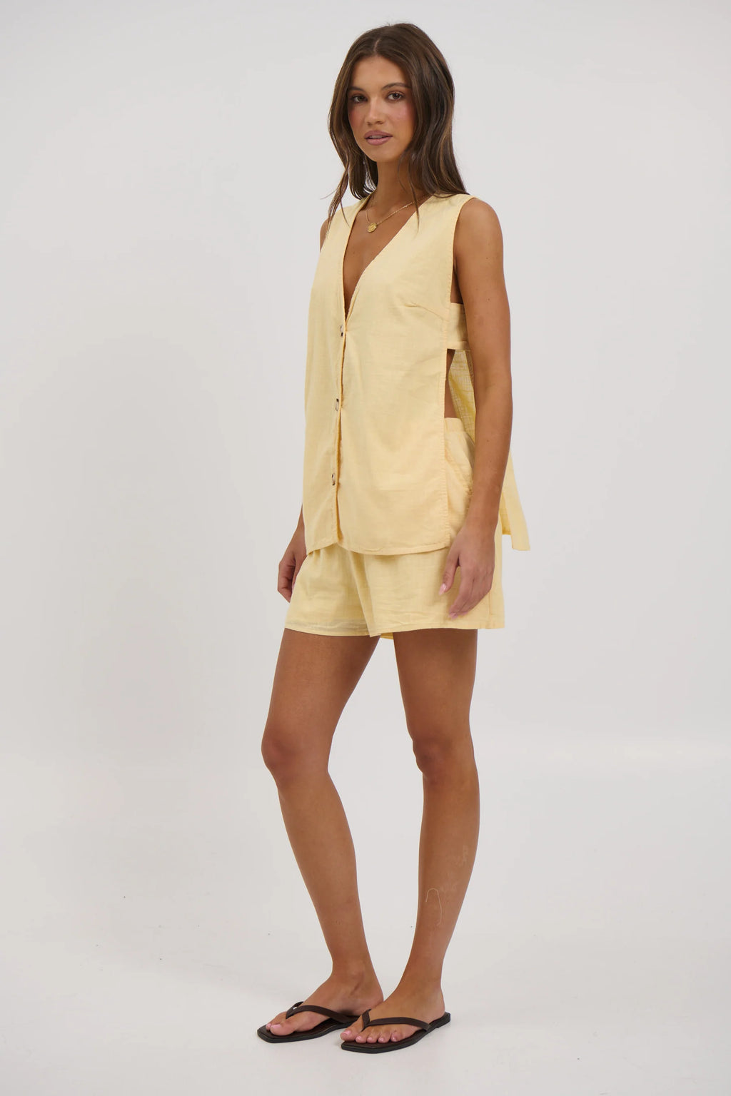 Adriana - Bonnie Lemon Yellow Set for Women