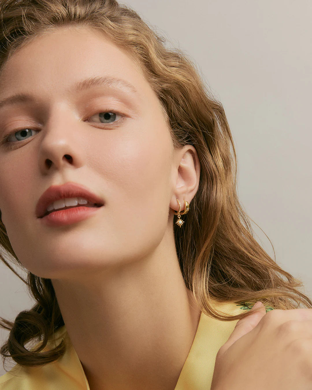 Ana - Sorsha Elegant Sleeper Earrings for Women