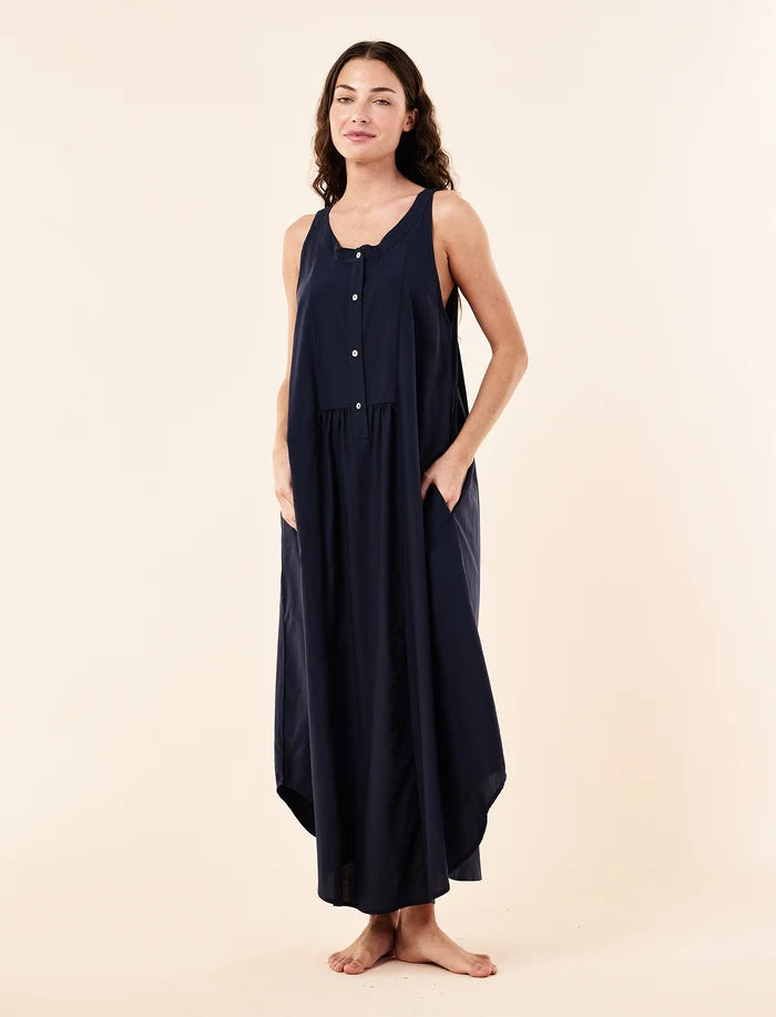 Chloe - Madison Panel Front Maxi Night Dress