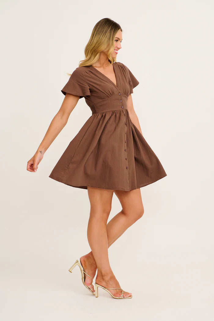 Armidale - Kylana Chocolate Everyday Midi Dress Women