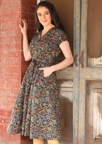 Alina - Vivien Twilight Elegant Midi Dress