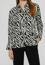 Sofia - Elegant Modern Women’s Black Shirt