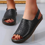 Grace - Womens Low Top Flat Heel Breathable Sandals
