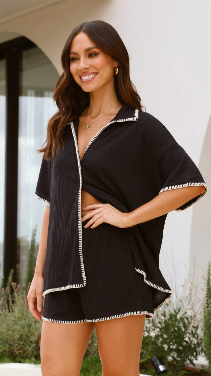 Ainsley - Eden Top and Shorts Matching Set