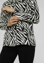Sofia - Elegant Modern Women’s Black Shirt