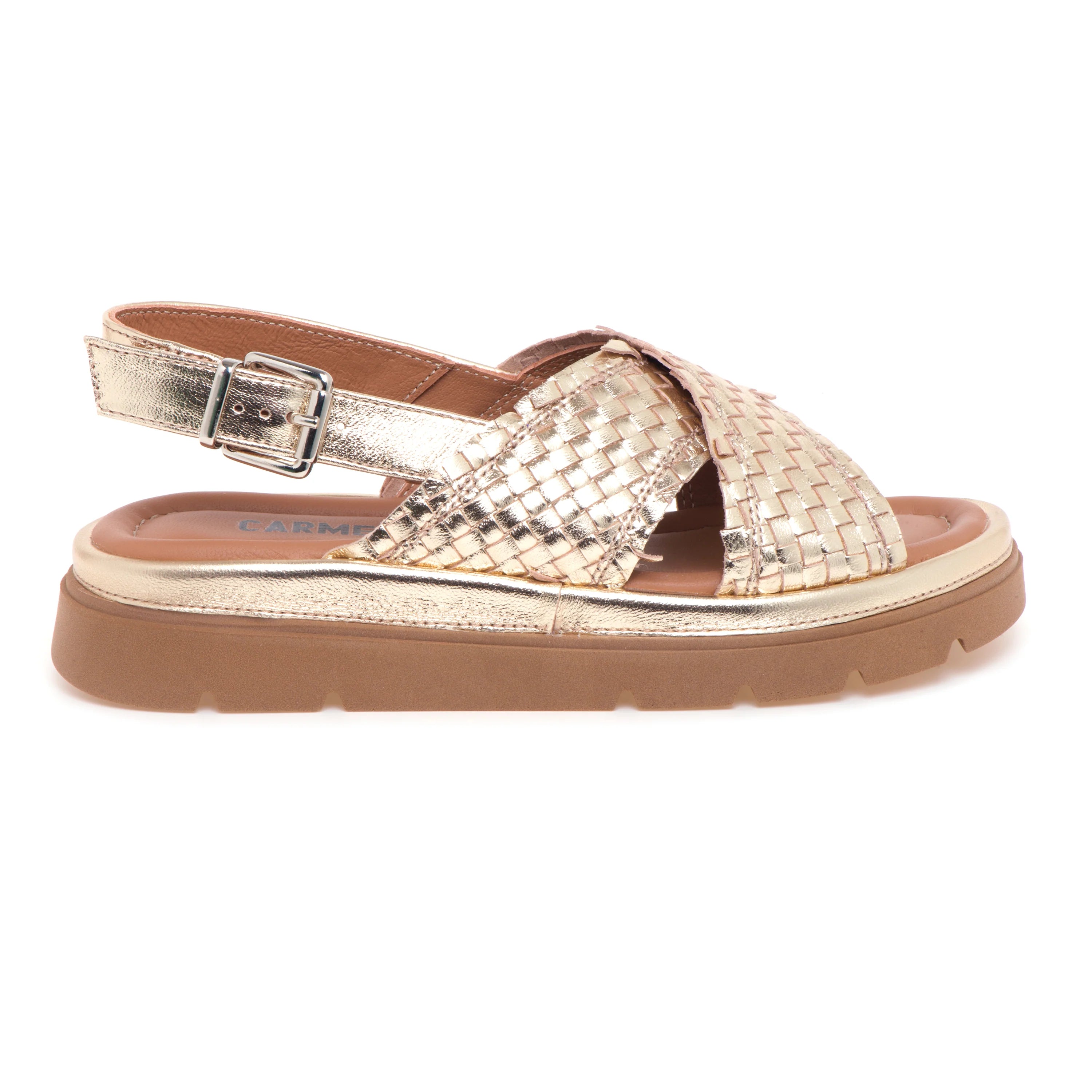 Aria - Woven Double Strap Padova Sandal for Women