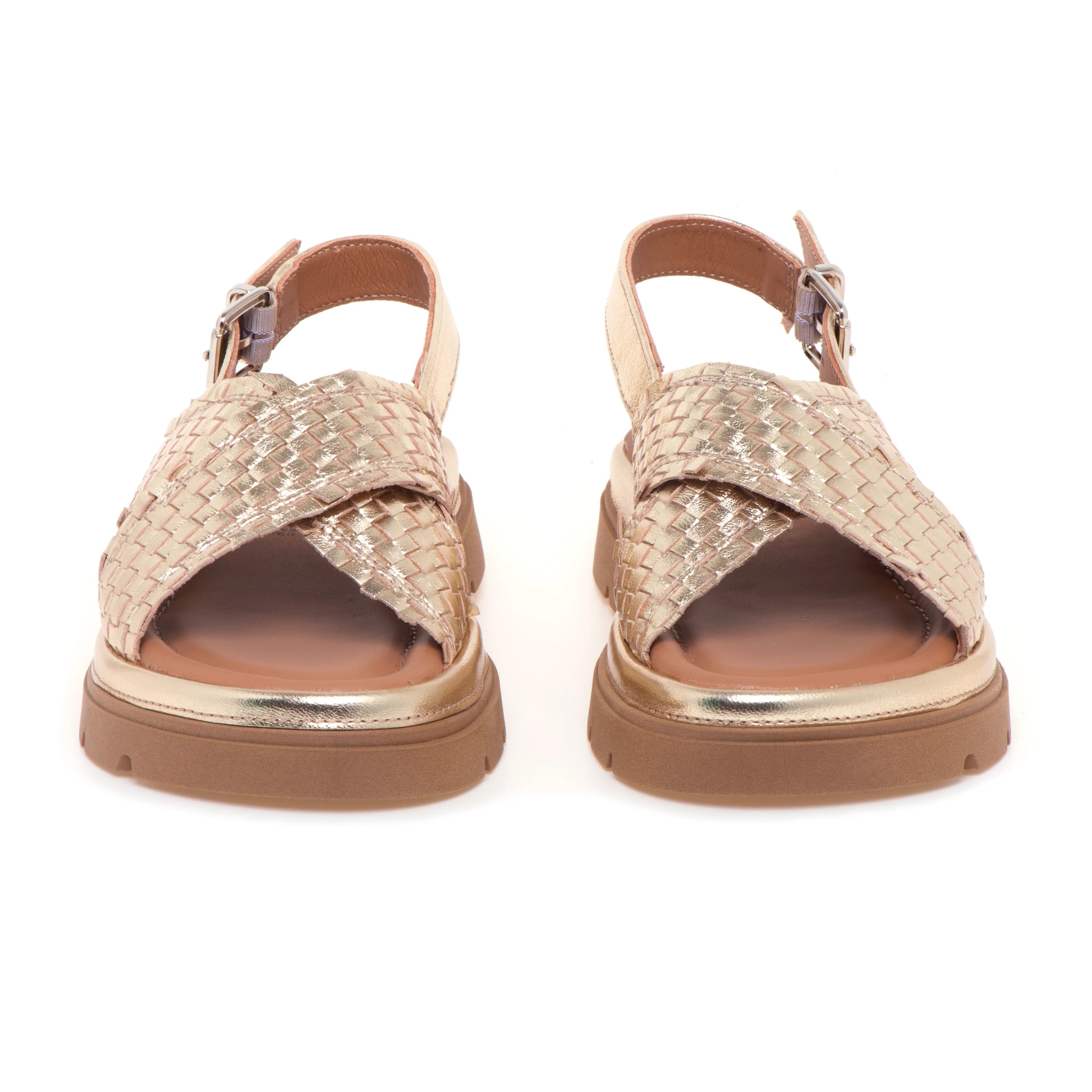 Aria - Woven Double Strap Padova Sandal for Women