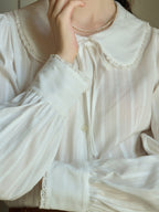 Angela - Addilyn Romantic Doll Collar Blouse