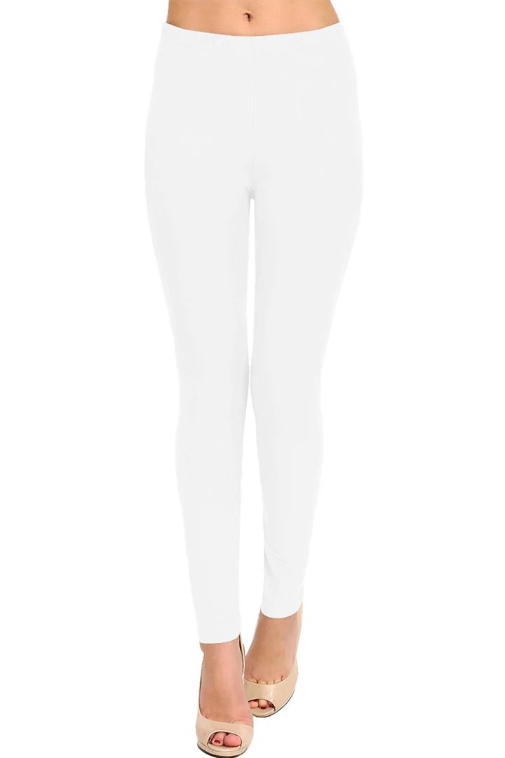 Emily - Charcoal Grey Full Length Leggings Women