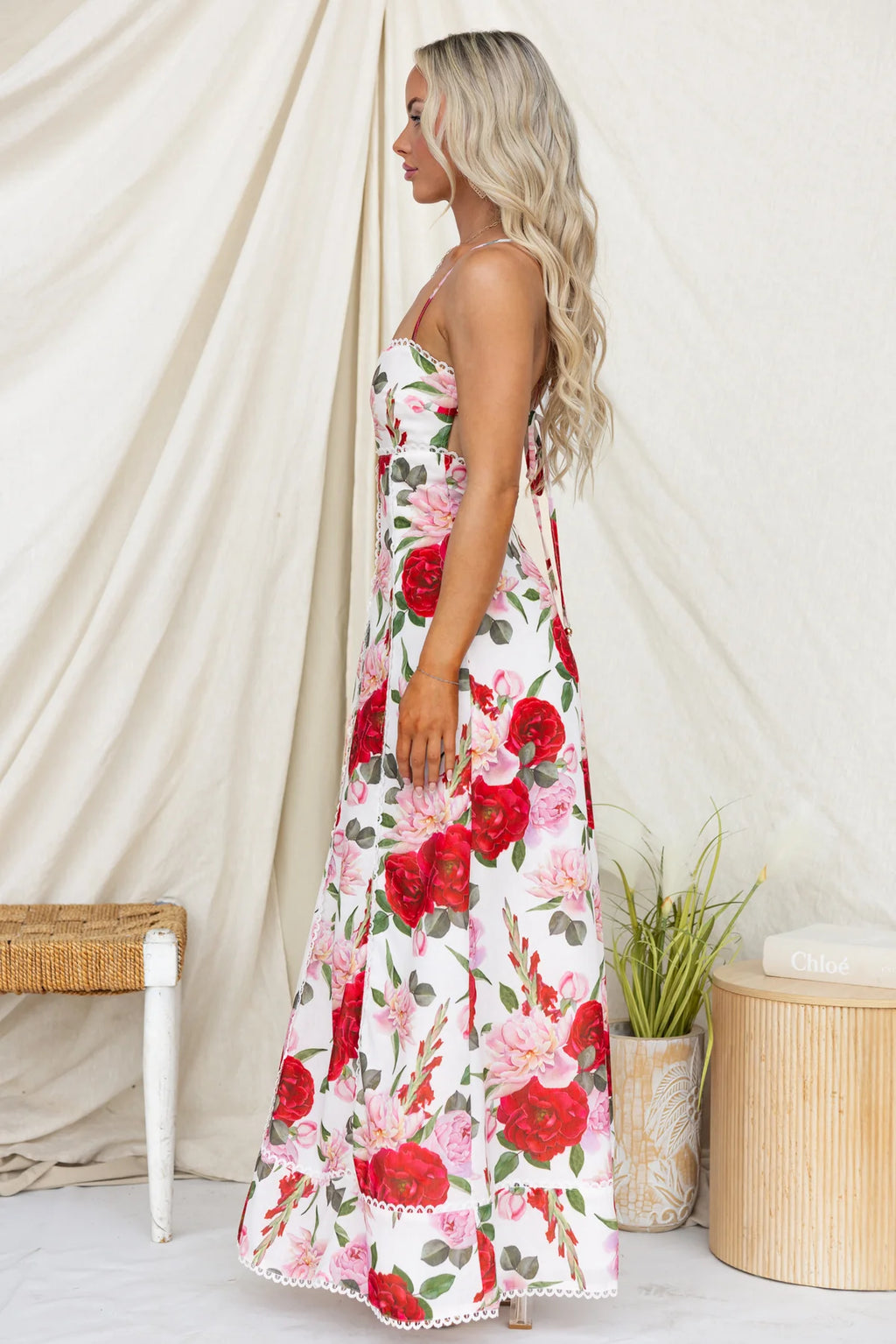 Hazel - Elegant Flowing Maxi Dress for Women