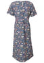 Ayla - August Poppy Midi Dress Women