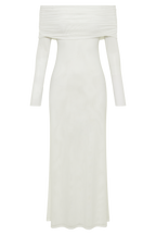 Caitlin - Off Shoulder Elegant Maxi Dress