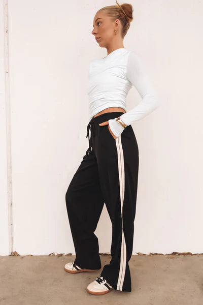 Anisa - Brodi Elegant Wide Leg Pants Women