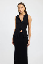 Ashara - Bec Button Tank Top for Women