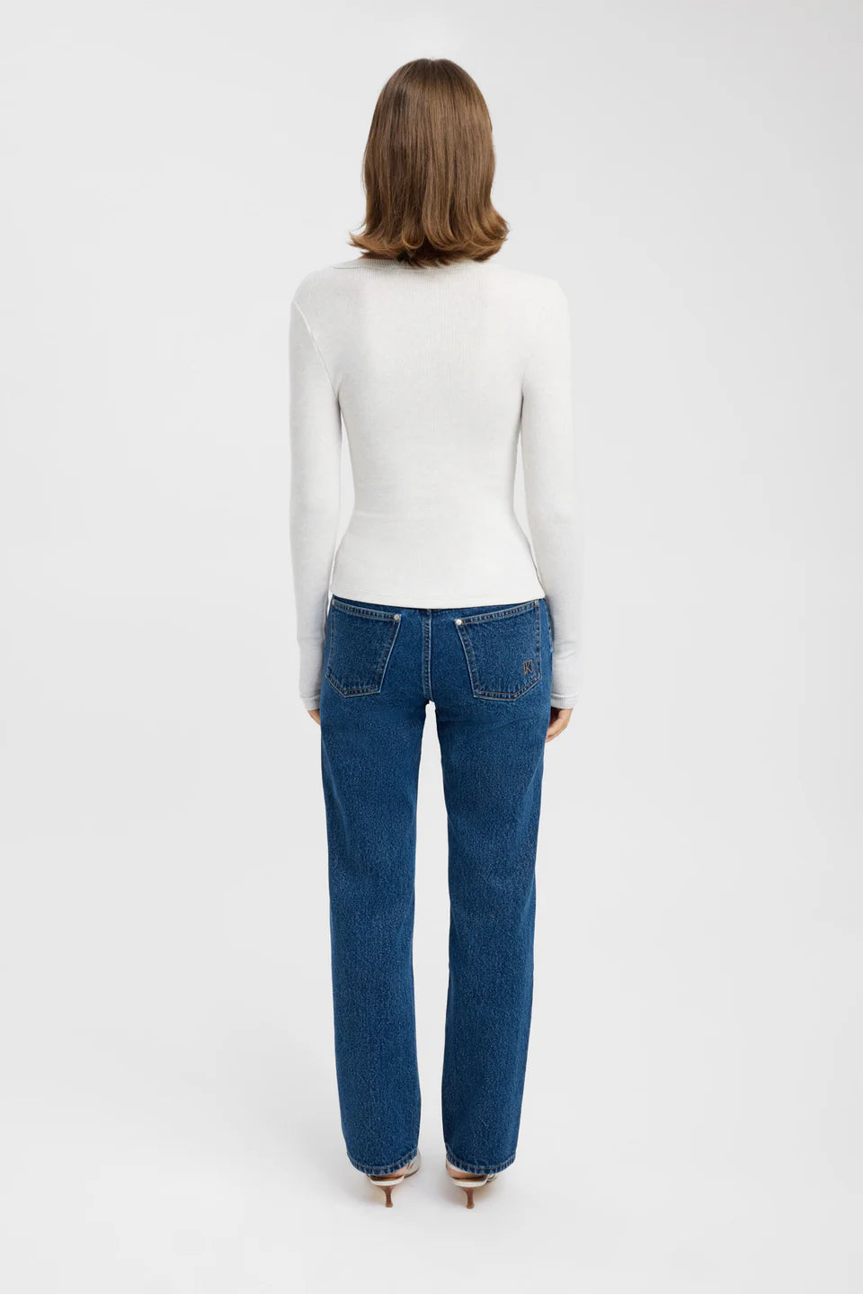rmina - Bec Button Long-Sleeve Top for Women