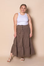 Amelie - Cocoa Maxi Skirt Women