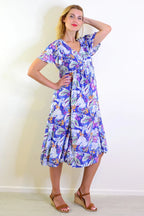 Sharon - Delightful Summer Garden Tunic Dress Women