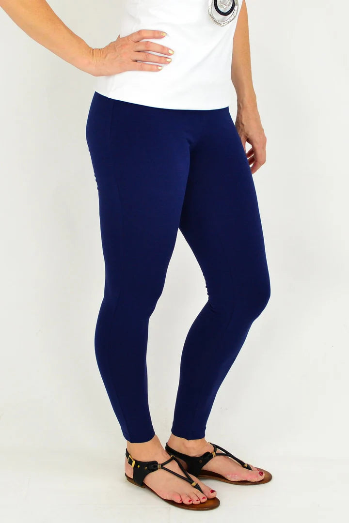 Emily - Charcoal Grey Full Length Leggings Women
