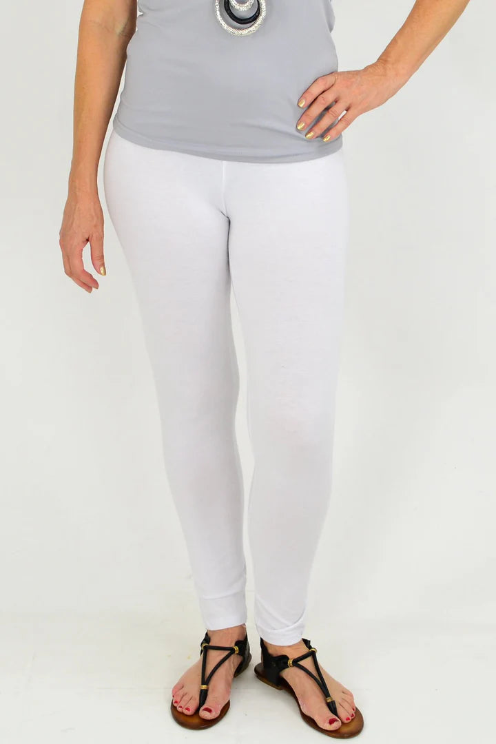 Emily - Charcoal Grey Full Length Leggings Women